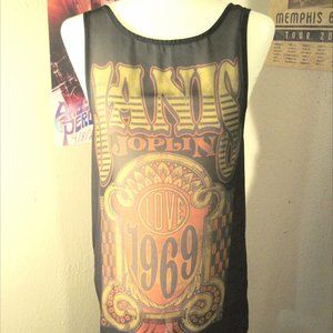 Janis Joplin Tank Top by Blackheart